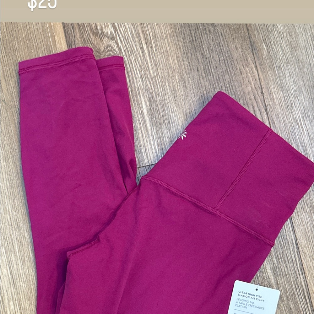 Athleta Fuchsia Leggings